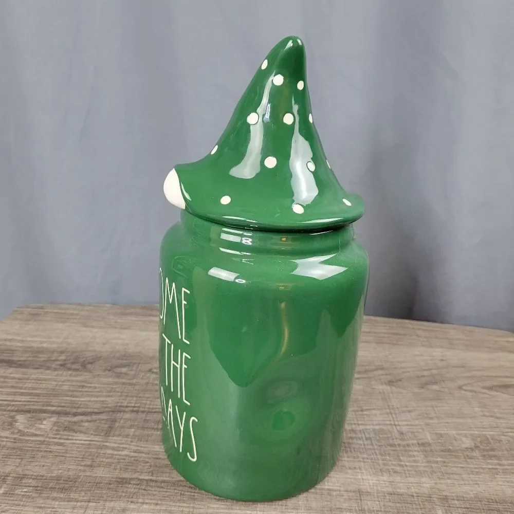 Rae Dunn festive green